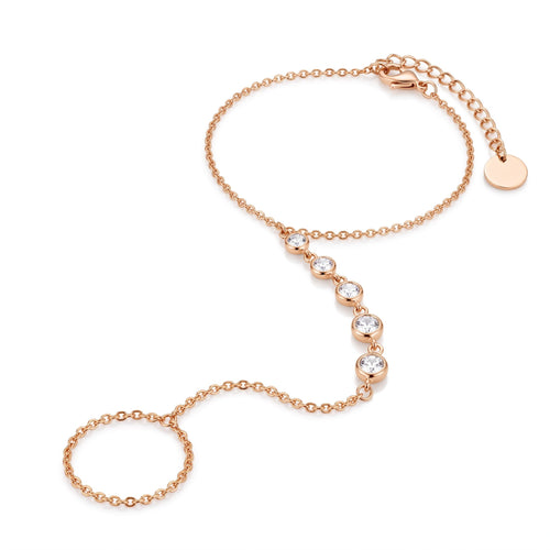 Étincelle Rose Gold Hand Chain