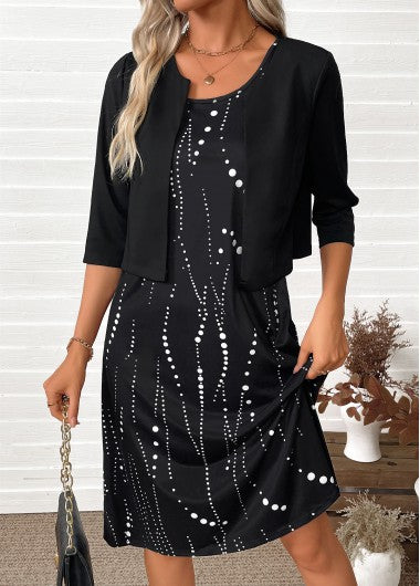 The Bandol Dress & Cardigan