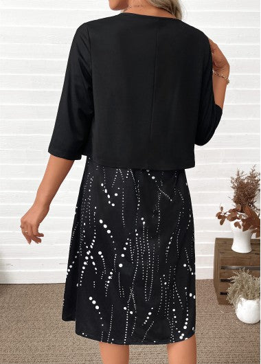 The Bandol Dress & Cardigan