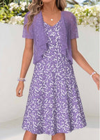 The Cassis Dress & Cardigan