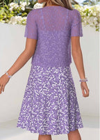 The Cassis Dress & Cardigan
