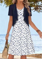 The Cassis Dress & Cardigan