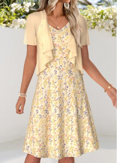 The Cassis Dress & Cardigan