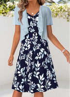 The Cassis Dress & Cardigan