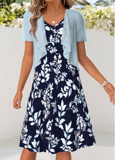 The Cassis Dress & Cardigan