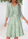 The Lindos Dress & Cardigan