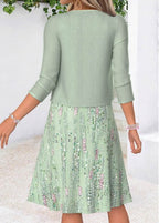 The Lindos Dress & Cardigan