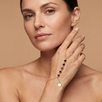Étincelle Onyx Hand Chain - worn, editorial