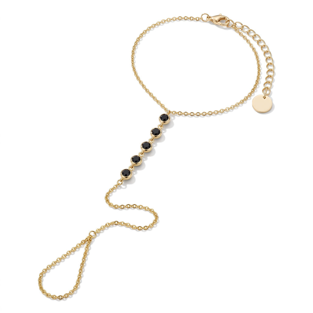 Étincelle Onyx Hand Chain