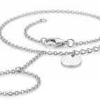 Lumière Silver Hand Chain - macro detail