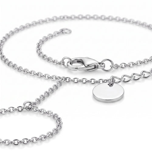 Lumière Silver Hand Chain - macro detail