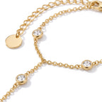 Rivière Gold Hand Chain - macro detail