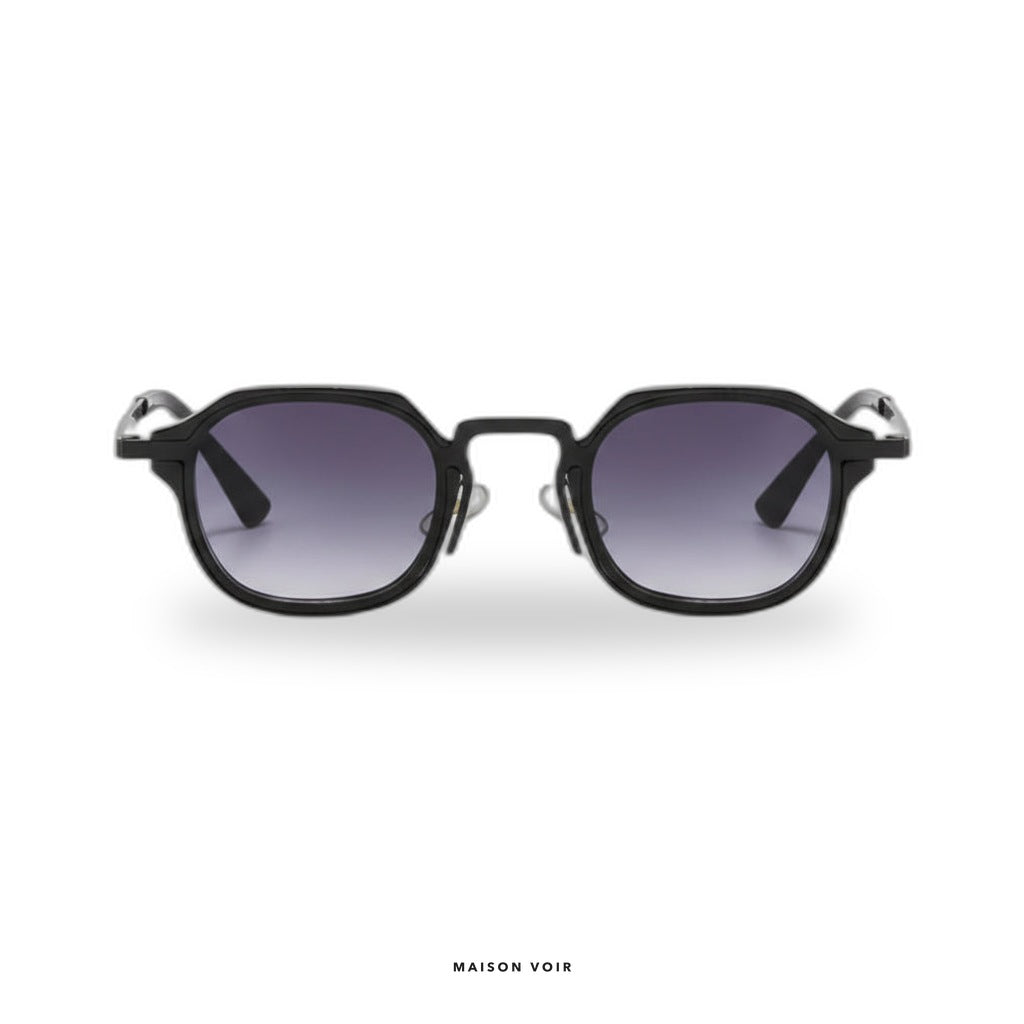 Amalfi - Black with Purple Lenses