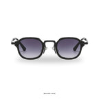 Amalfi - Black with Purple Lenses