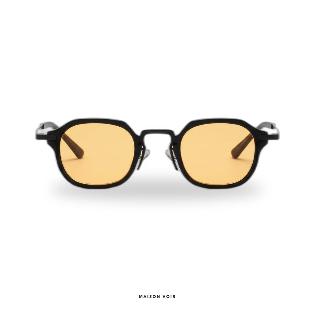 Amalfi - Black with Yellow Lenses