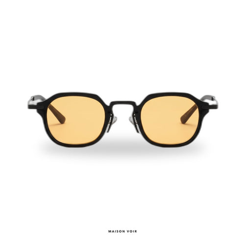 Amalfi - Black with Yellow Lenses