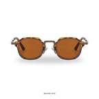 Amalfi - Leopard with Brown Lenses