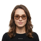 Amsterdam - Turtle with Beige Lenses - model female