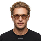 Amsterdam - Turtle with Beige Lenses - model male