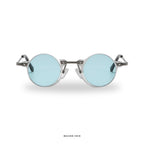 Bali - Transparent with Blue Lenses