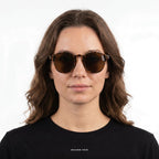 Barcelona - Leopard with Brown Lenses - model female