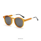 Barcelona - Orange with Black Lenses - angle left