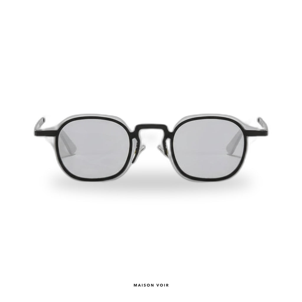 Amalfi - White/Black with Gray Lenses