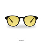 Cannes - Black with Yellow Lenses