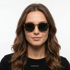Cannes - Turtle with Green Lenses - model female
