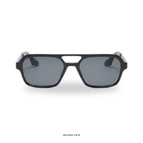 Capri - Black with Black Lenses