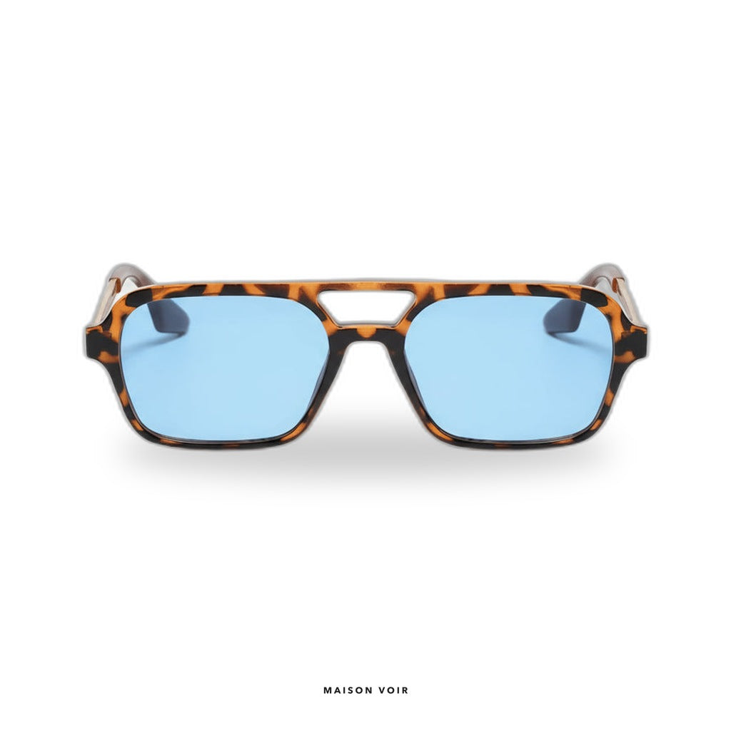 Capri - Leopard with Blue Lenses