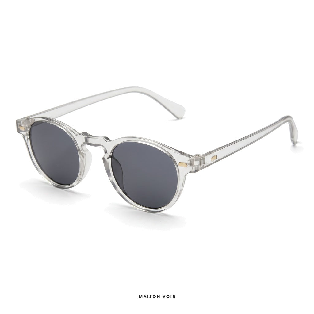 Dubai - Transparent with Dark Lenses - angle left