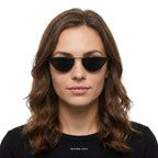 Florence - Black with Black Lenses - model female