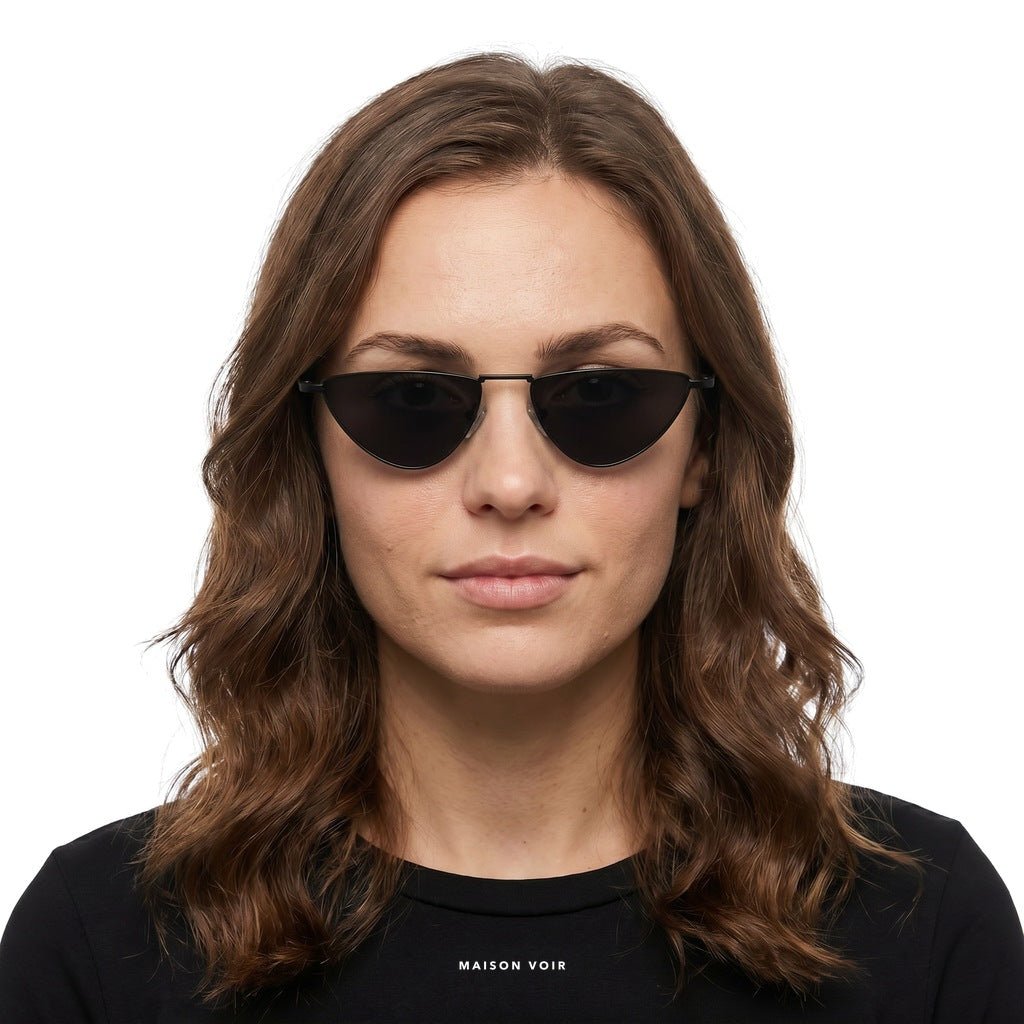 Florence - Black with Black Lenses - model female