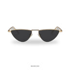 Florence - Gold with Black Lenses