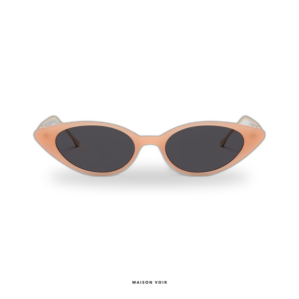 Kyoto - Beige with Black Lenses