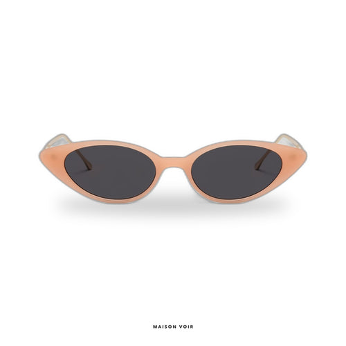 Kyoto - Beige with Black Lenses
