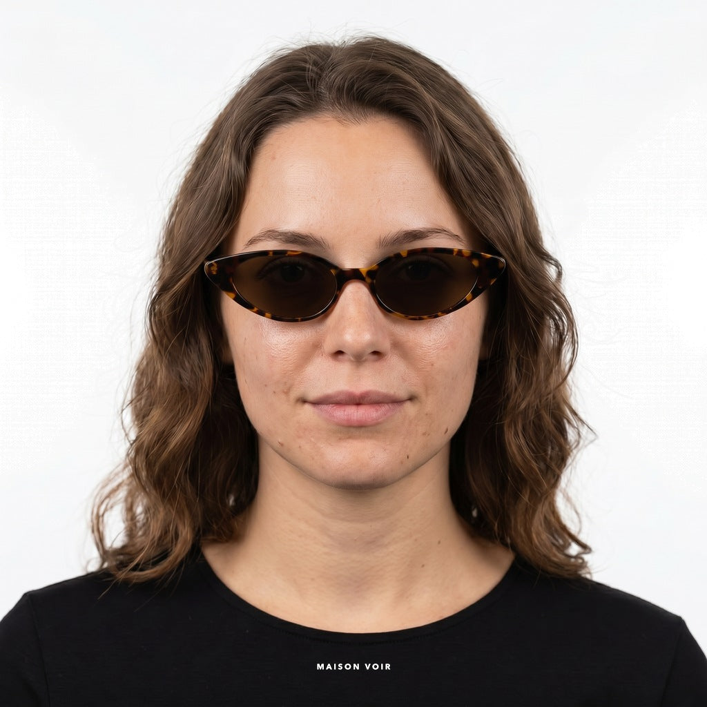Kyoto - Leopard with Brown Lenses - model female