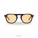 Livorno - Black with Yellow Lenses