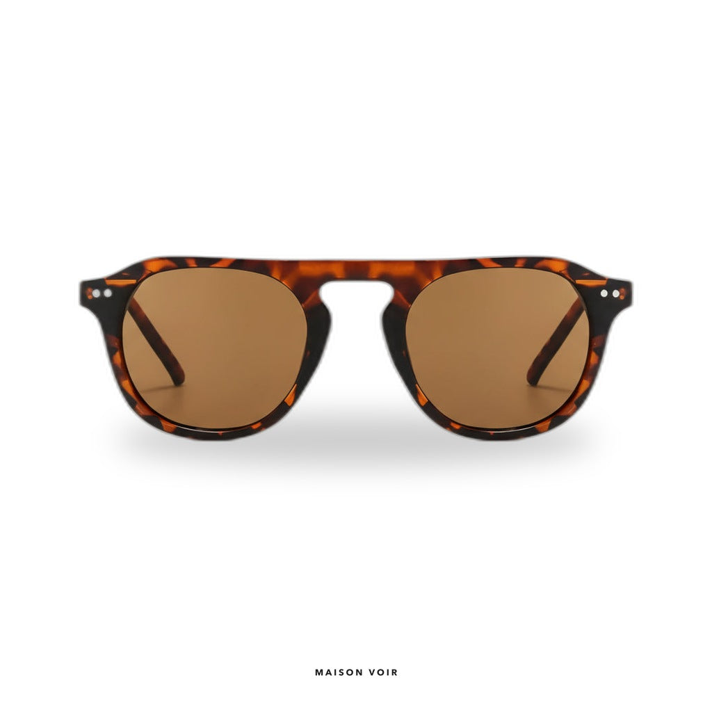 Livorno - Leopard with Brown Lenses