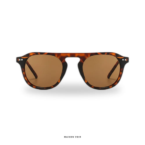 Livorno - Leopard with Brown Lenses