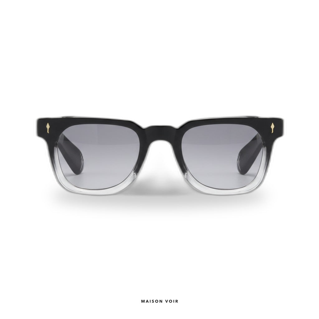 Madrid - Black with White Lenses