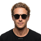 Maggiore - Black with Black Lenses - model male