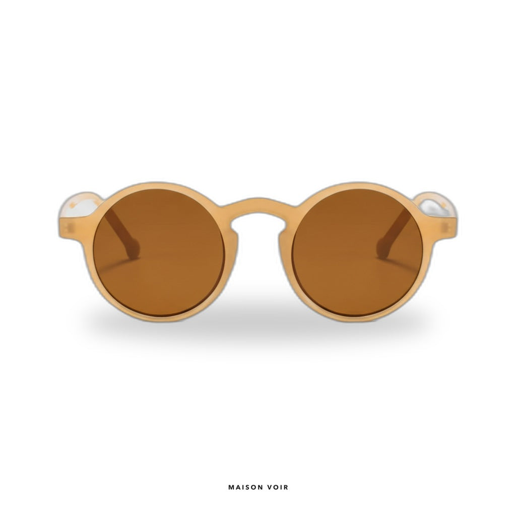 Maggiore - Cream with Brown Lenses