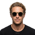 Maggiore - Green with Black Lenses - model male