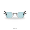 Miami - Transparent with Blue Lenses