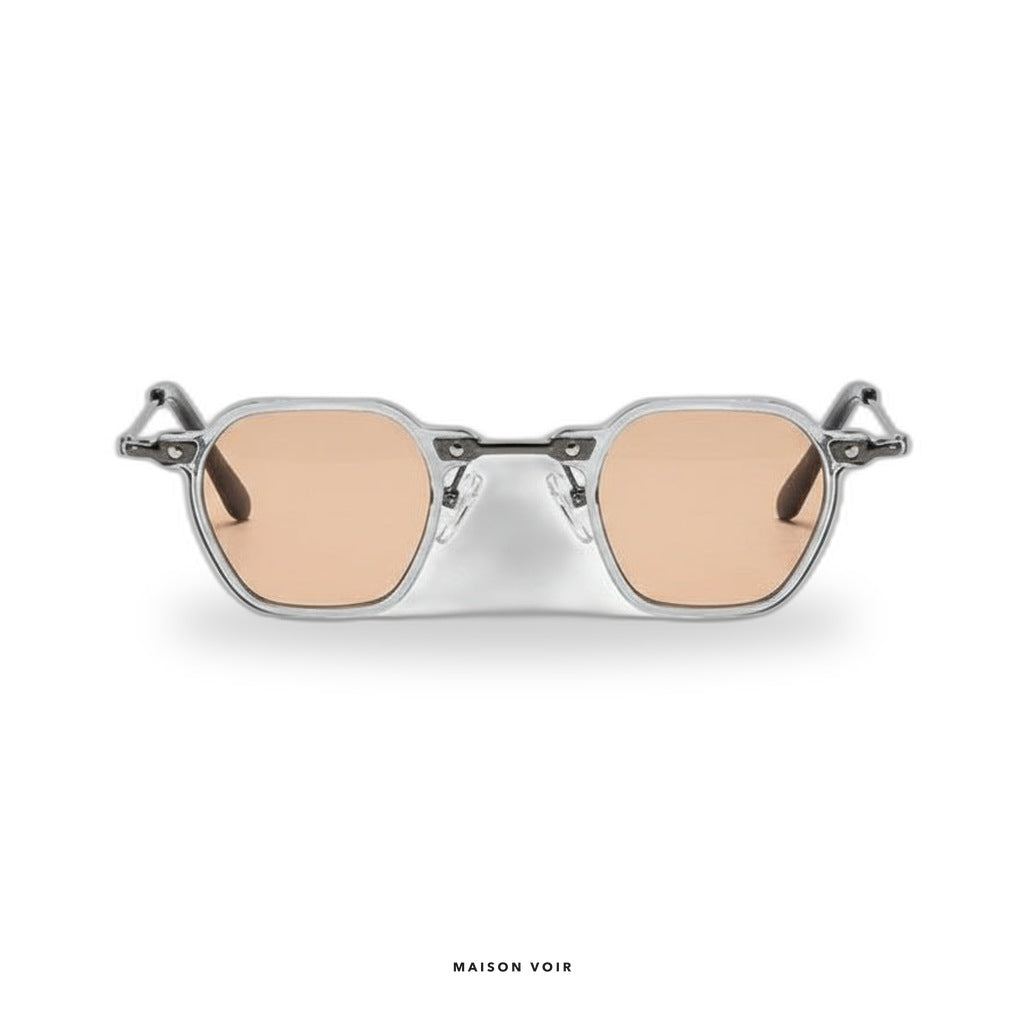 Miami - Transparent with Orange Lenses