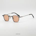 Miami - Transparent with Orange Lenses - angle left