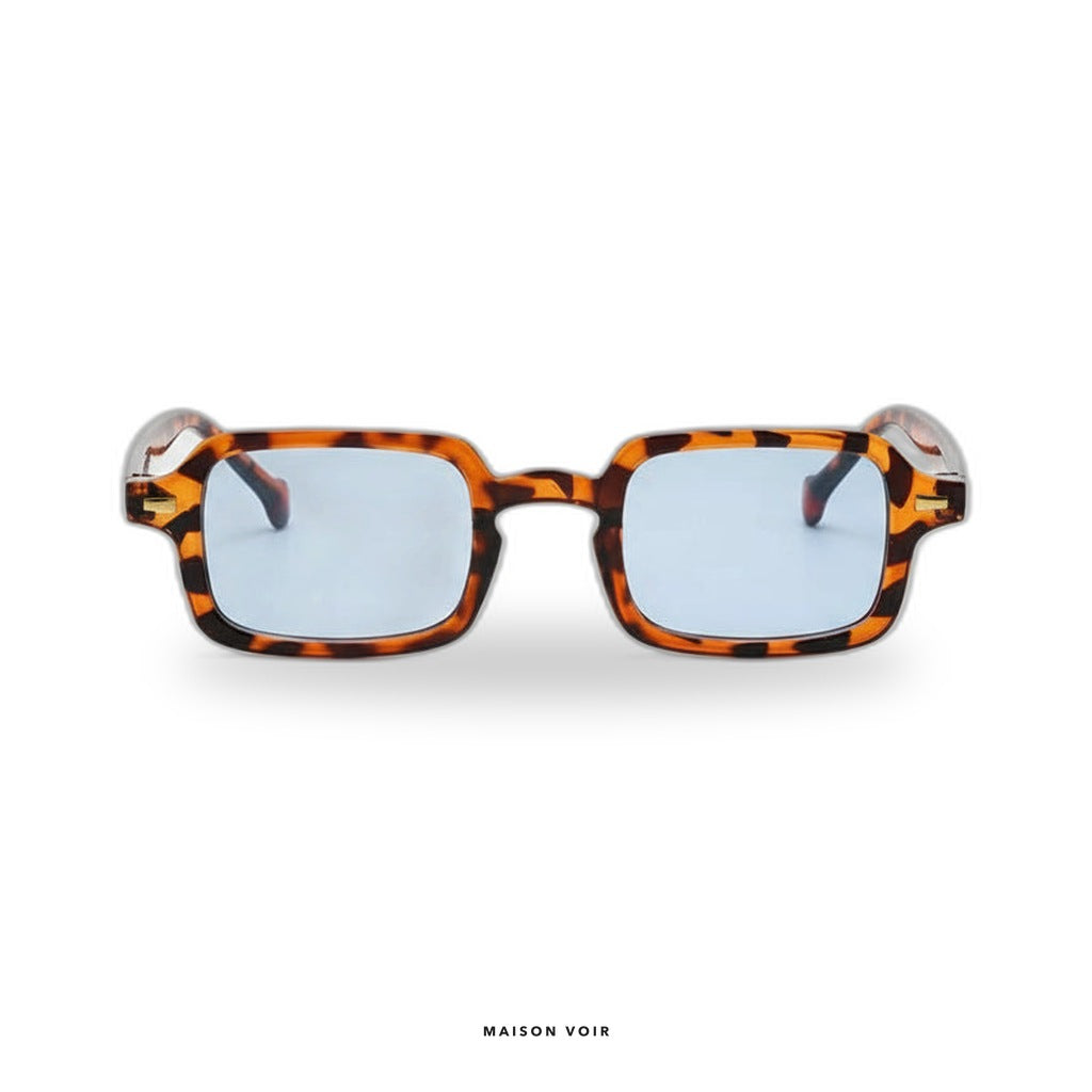 Milan - Leopard with Blue Lenses