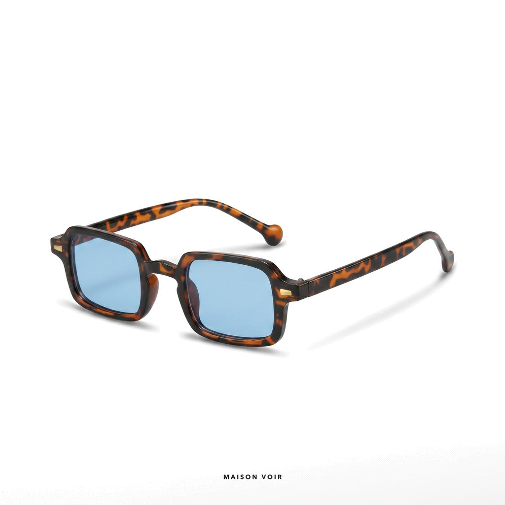 Milan - Leopard with Blue Lenses - angle left